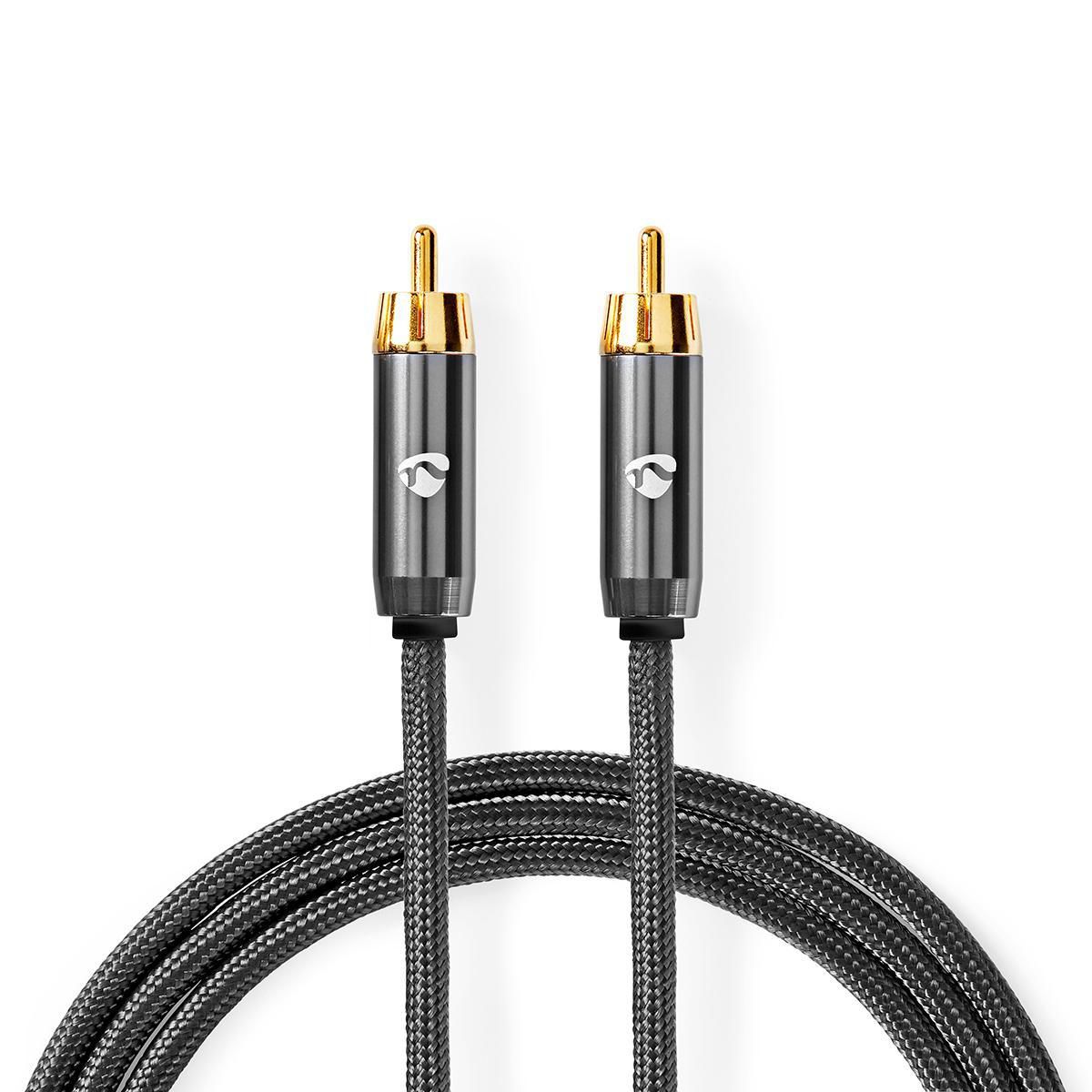 Nedis CATB24100GY30 - Audio kabel - 3 m - Grijs