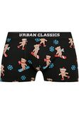 Urban Classics Organic X-Mas 3-Pack Boxershorts Heren 5XL Blauw