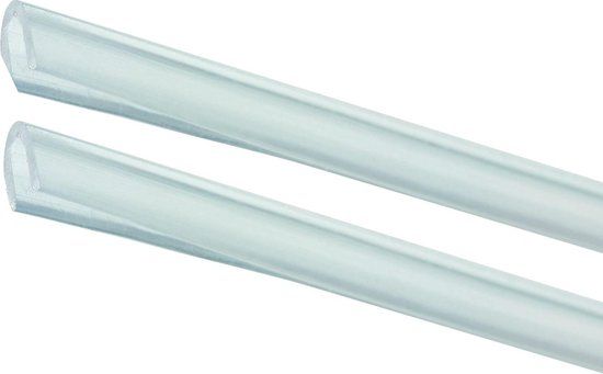 Car Plus Deurbeschermstrips PVC Transparant 65 cm - 2 Stuks