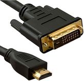 Panda - HDMI naar DVI Kabel / Adapter / Converter / Omvormer - 2 Meter HDMI naar DVI kabel