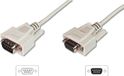 Digitus D-Sub9 Kabel 10m Beige AK-610203-100-E
