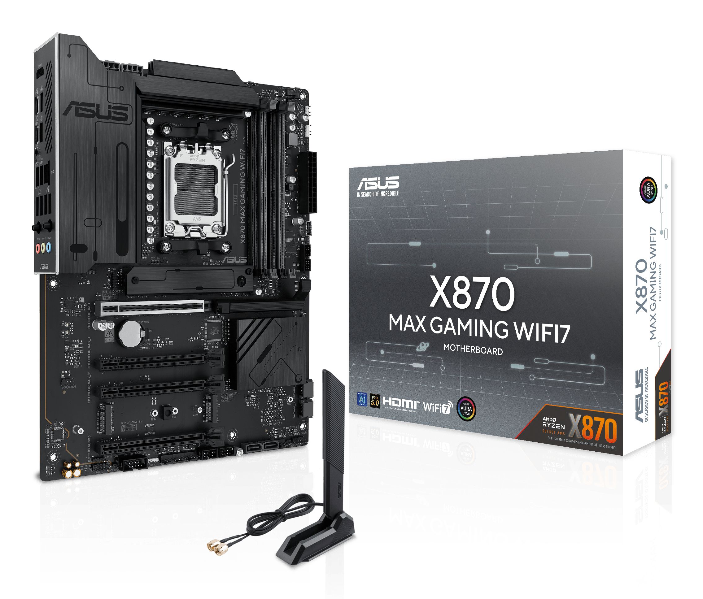 Asus Moederbord X870 MAX GAMING WIFI7