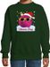 Bellatio Decorations Shoppartners Bv Foute kersttrui / sweater Christmas party coole / stoere kerstbal groen voor meisjes - kerstkleding / christmas outfit 152/164