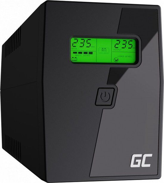 GREEN CELL UPS Micropower 800VA 480W Met LCD Scherm - UPS02