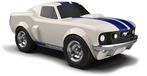 Baghera Ford Mustang Speelgoedauto Wit