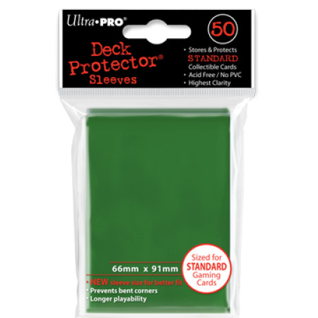 Ultra Pro Standaard Sleeves Groen