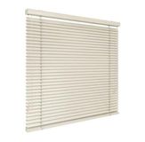time4blinds - Aluminium Jaloezieën - 1200x2100mm, Bediening Links - Crème