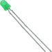 Vishay TLLG4401 LED filaire Vert Rond 3,2 mm 2 mcd 50° 7 mA 1,9 V