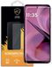 MobyDefend Screenprotector - Geschikt voor Motorola Moto G55 - Case-Friendly Screensaver - Gehard Glas
