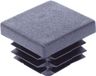 Alberts 855840 Paalkap voor universele paal | zwart | 30 x 30 mm | Set van 20