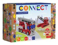 Trefl Connect M Brandweerwagen Rups Graafmachine Bouwblokken 241 Stuks