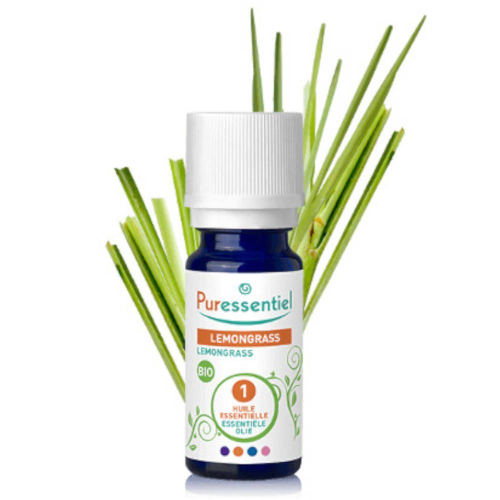 Puressentiel Lemongrass Essentiële Olie Bio 10 ml