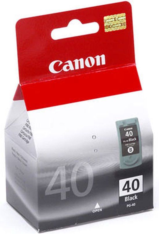 Canon PG-40 Black Ink Cartridge - Original - Black