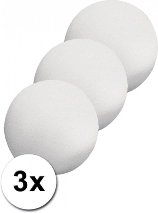 Rayher Hobby Piepschuim ballen 15 cm 3 stuks