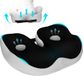 Unyqoos Coussin d'assise ergonomique en mousse à mémoire noir