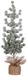 House of Seasons Kunstkerstboom in Jute - H55 x Ø25 cm - Groen Frosted