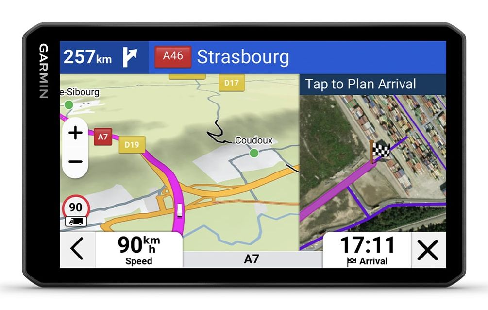 Garmin dēzl™ LGV720 Vrachtwagennavigatie - 7 inch - Europa + Zuid-Afrika - 32 GB - Zwart