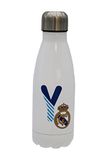 Real Madrid Roestvrij Staal Gepersonaliseerde Fles Met De Letter Y 550ml Wit