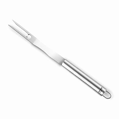 Lacor BBQ vork - 43,5 cm - Roestvrij staal - Ergonomische handgreep - Vaatwasmachinebestendig - 60261