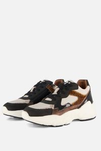Muyters Sneakers Zwart Leer Maat 34 Kinderschoenen