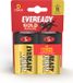 Energizer Eveready Gold - Batterijen - D (LR20) - Alkaline - 1.5V - 2 stuks