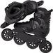 Centrano Kaltik K Skate JNR Freeskates 90 Zwart Unisex Kinderen Softboot 33-36 Aluminium Veters