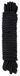 Gecosac Elastische spanner, zwart, 8 mm x 10 m, polypropyleen touw voor bevestiging