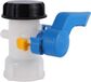 Merkloos IBC Tankadapter 60 mm Kunststof Kraantje