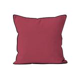Soleil d'Ocre Bohemen Kussen decoratief, Polyester, Framboos, 40 x 40 cm