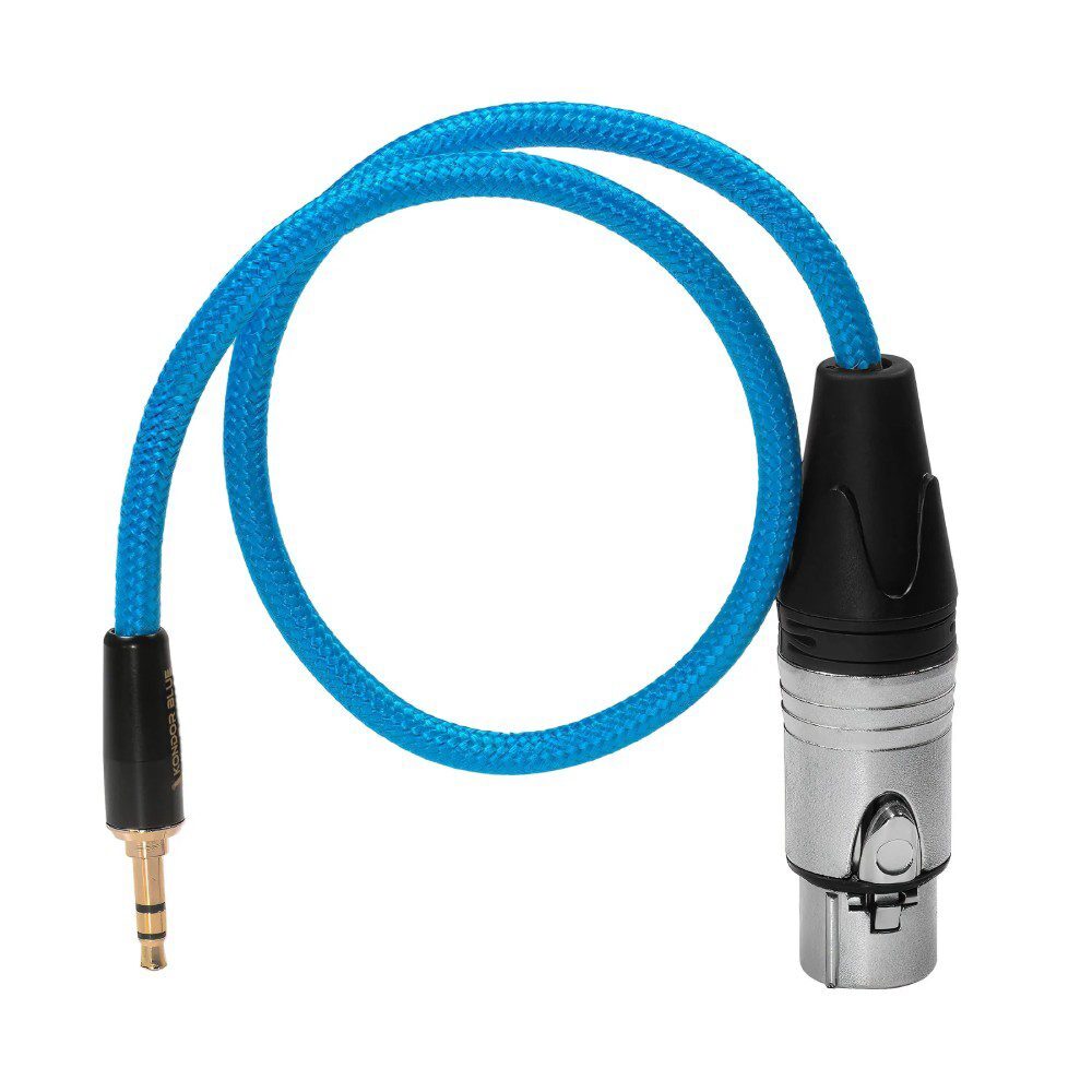 Kondor Blue Kondor Blue XLR Female to 3.5mm Male cable 16"
