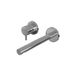 Brauer Chrome Edition Inbouw Wastafelmengkraan met Rechte Uitloop en Rozetten Model B2 Chroom