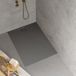 RIHO Douchebak RIHO NUVIA Purite 140x100x3 cm mat stone grey