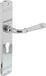 Intersteel Deurkruk Helena op schild profielcilindergat 55 mm chroom