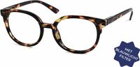 Vista Bonita Leesbril NOVA – Sterkte +1.50 - Kleur Hub Havanna – Met blauwlichtfilter – Trendy unisex montuur van uitstekende kwaliteit – Geen vermoeide ogen meer – Lichtgewicht – Fijne pasvorm dankzij flexveren – Inclusief briletui en doekje