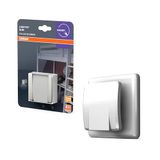 OSRAM LUNETTA Slim Nachtlampje Wit 3000K LED 3 lm 0,3 W met dag/nachtsensor, IP20, indirecte lichtopbrengst, fittingmontage