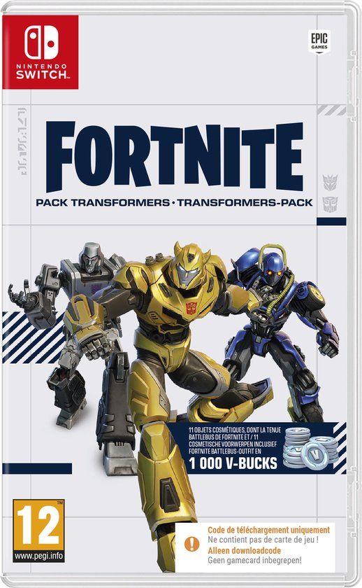 Mindscape Fortnite: Transformers Pack (Code in a Box) - Nintendo Switch
