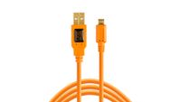 Tether Tools CU5430ORG USB-kabel 4,6 m oranje