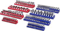 VEVOR Magnetische Socket Organizer Set 8-Delig voor Sae-Stopcontacten