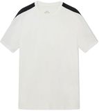 Armani Exchange Short Sleeve Round Neck Cotton T-Shirt - White Shirts