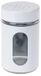 Excellent Houseware Peper en Zoutstrooier - glas - wit - 94 ml