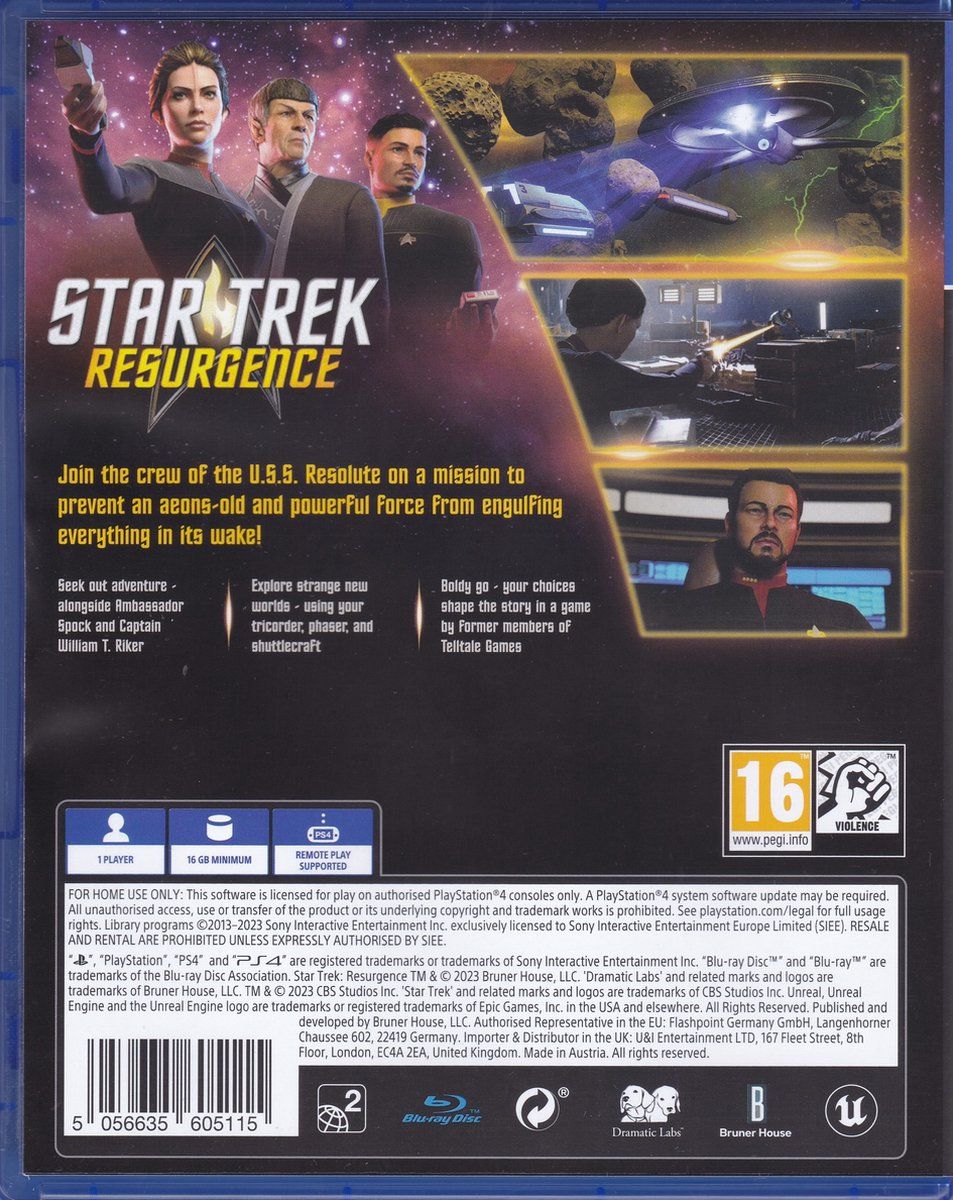 Mindscape Star Trek Resurgence (PS4)