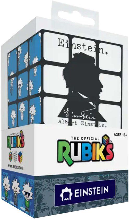 Spin Master Rubik's kubus - Albert Einstein - 3x3 puzzel