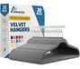 Lifemaster Fluwelen antislip hangers - 20 stuks