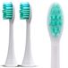 Silodent Têtes de brosse Blanc | Compatible avec Sonicare, antiseptique