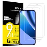 NEW'C 3 Stuks, Screen Protector voor Google Pixel 10a, Gehard Glass Schermbeschermer Film 0.33 mm ultra transparant, ultra resistent