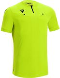 Macron Dienst Scheidsrechtersshirt Korte Mouw Heren - Fluogeel | Maat: XXL