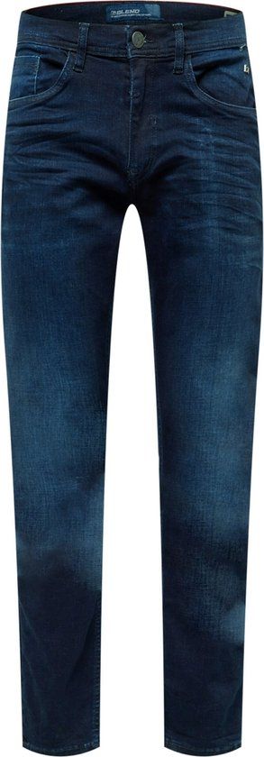 Blend He Twister fit Multiflex Heren Jeans - Denim Dark Blue - Maat W38 X L32