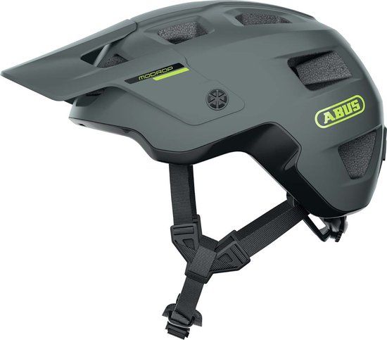 Abus MoDrop Helm - Concrete Grey - S (51-55 cm) - Mountainbike Helm