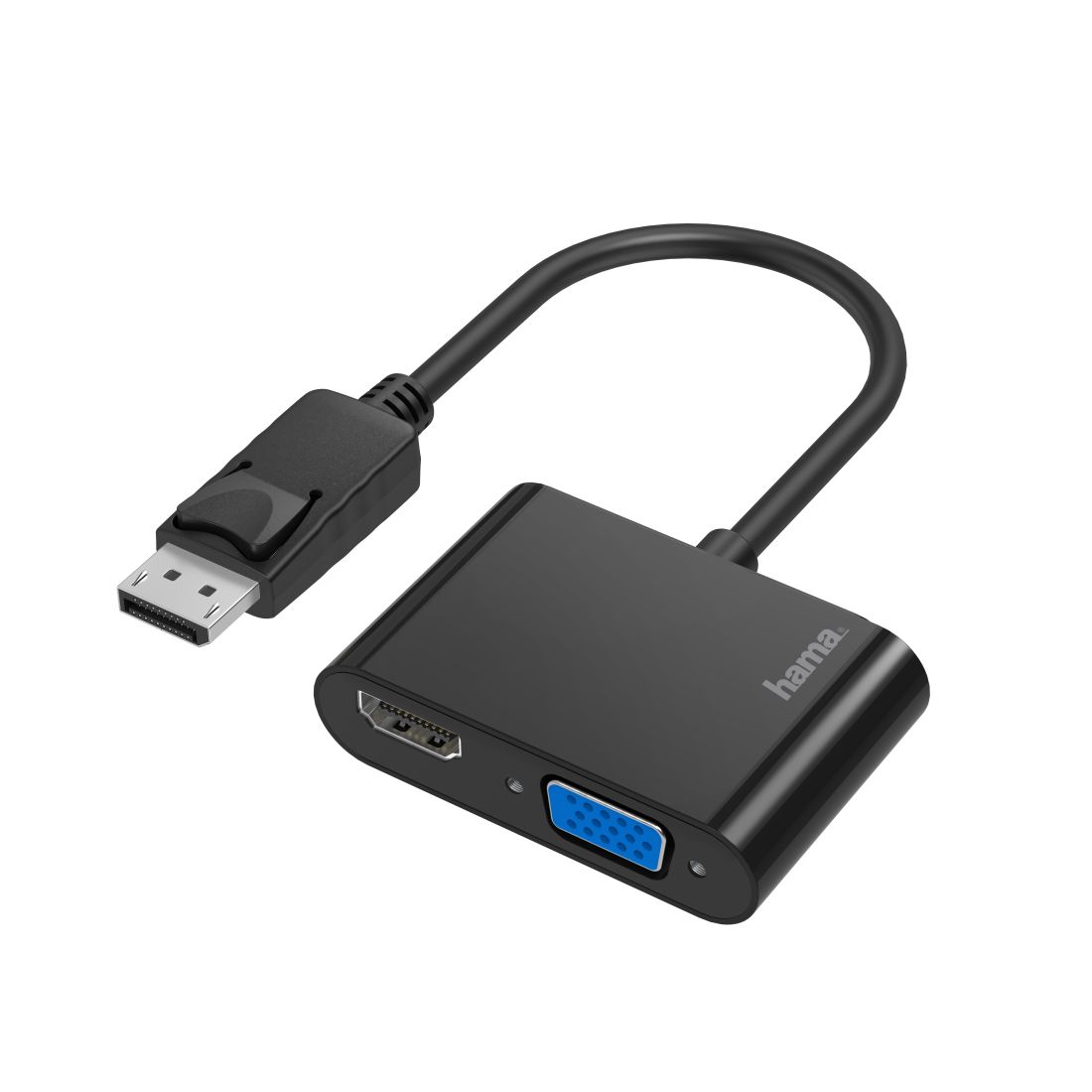 Hama 00200334 - DisplayPort naar HDMI + VGA Adapter - Zwart