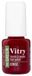 Vitry Be Green Vernis à ongles 6 ml (Couleur : Rouge)